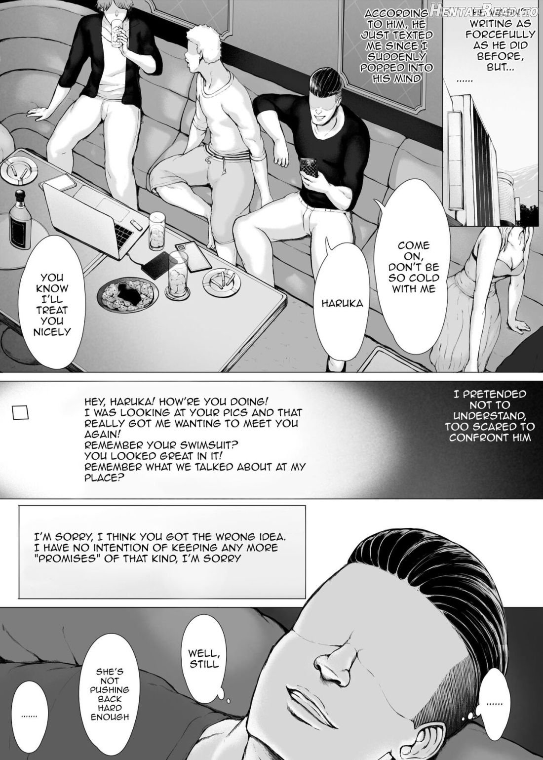 Hahagui 3 ~Yarichin Ryokou Hen Chapter 1 - page 128