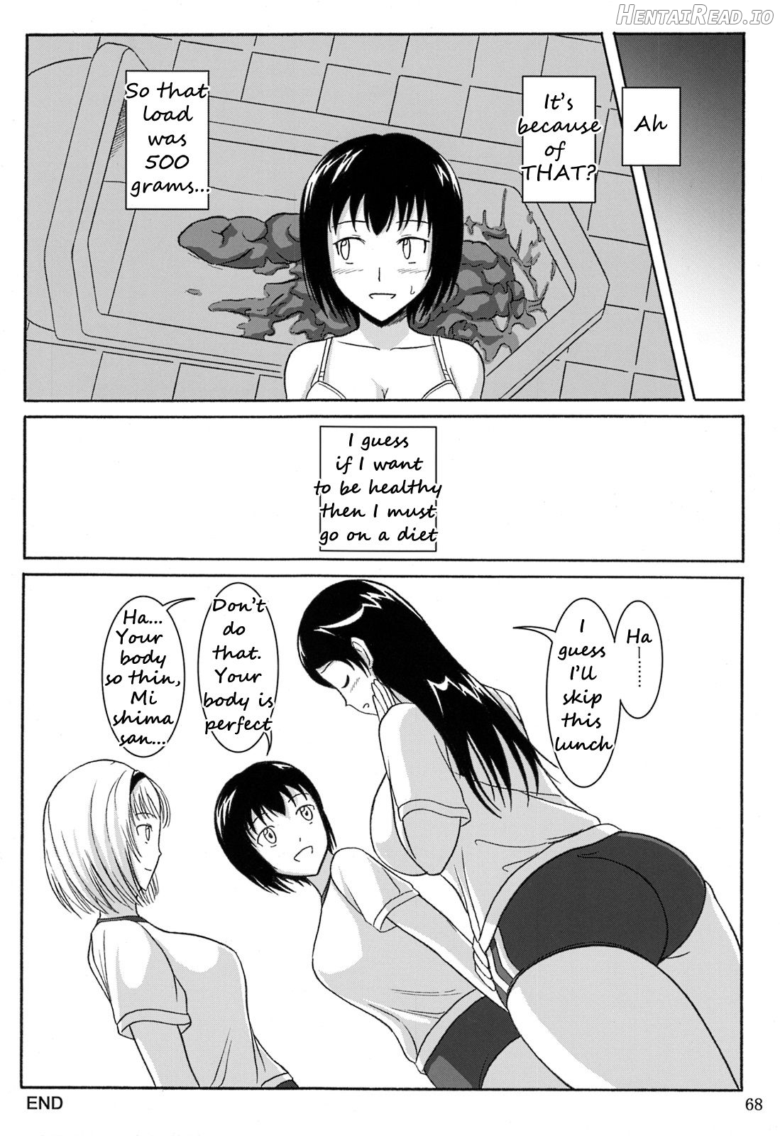 Haisetsu Shoujo 6 Hinako to Otsuuji to Otomodachi Chapter 3 - page 17