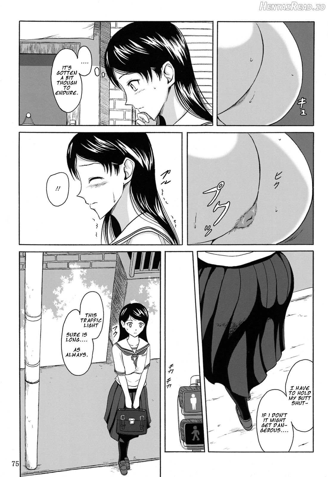 Haisetsu Shoujo 6 Hinako to Otsuuji to Otomodachi Chapter 4 - page 6