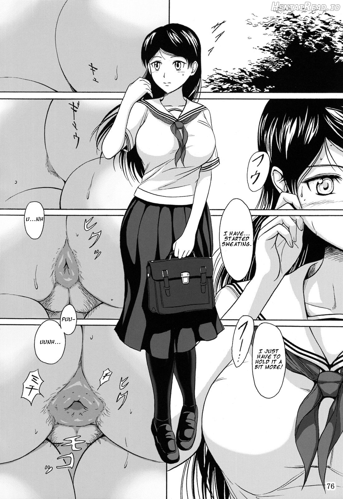 Haisetsu Shoujo 6 Hinako to Otsuuji to Otomodachi Chapter 4 - page 7