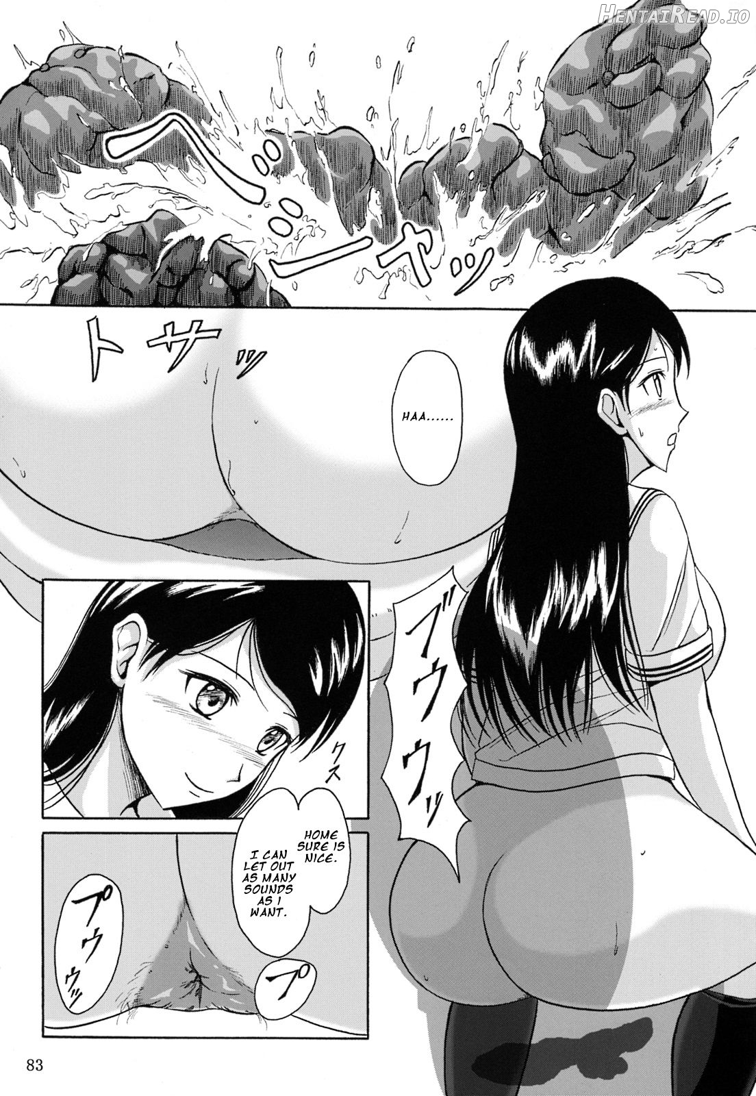 Haisetsu Shoujo 6 Hinako to Otsuuji to Otomodachi Chapter 4 - page 14