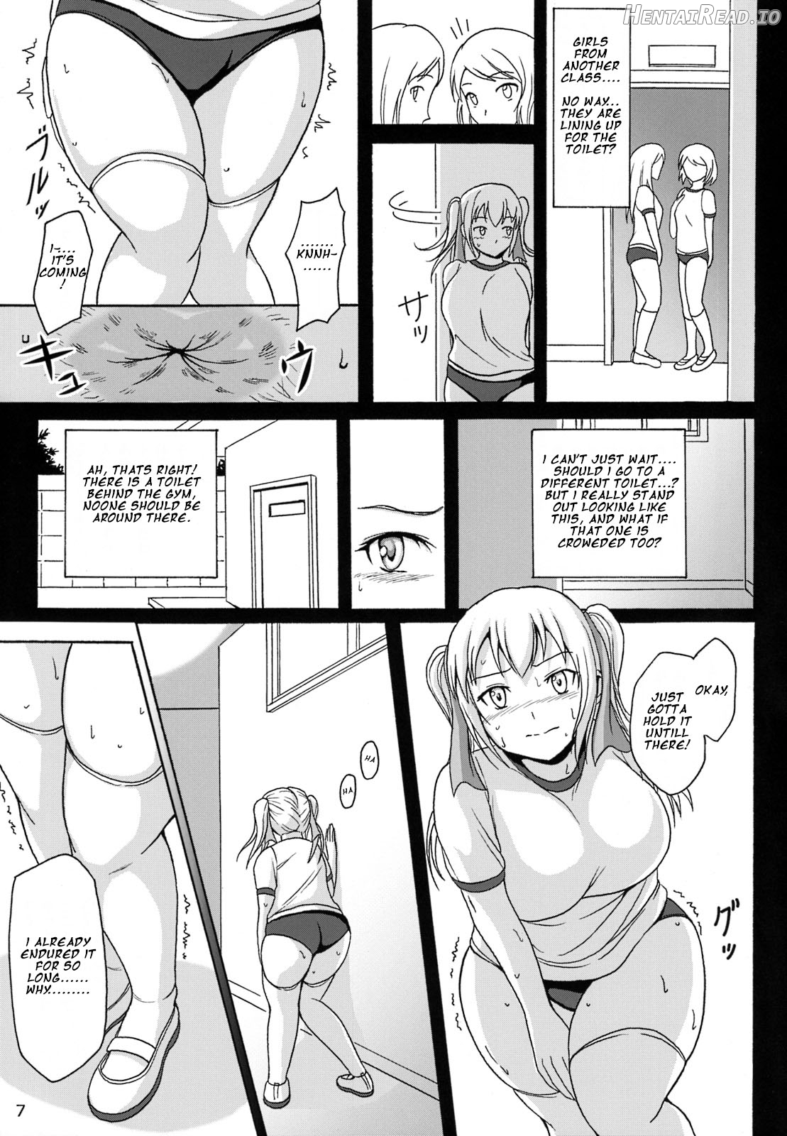 Haisetsu Shoujo 6 Hinako to Otsuuji to Otomodachi Chapter 8 - page 7