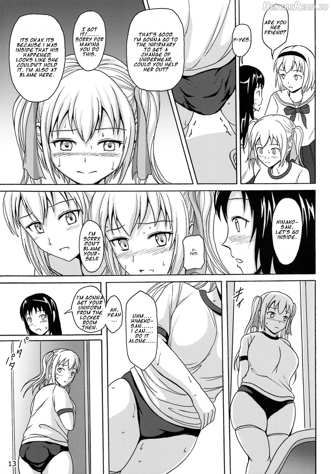 Haisetsu Shoujo 6 Hinako to Otsuuji to Otomodachi Chapter 8 - page 13