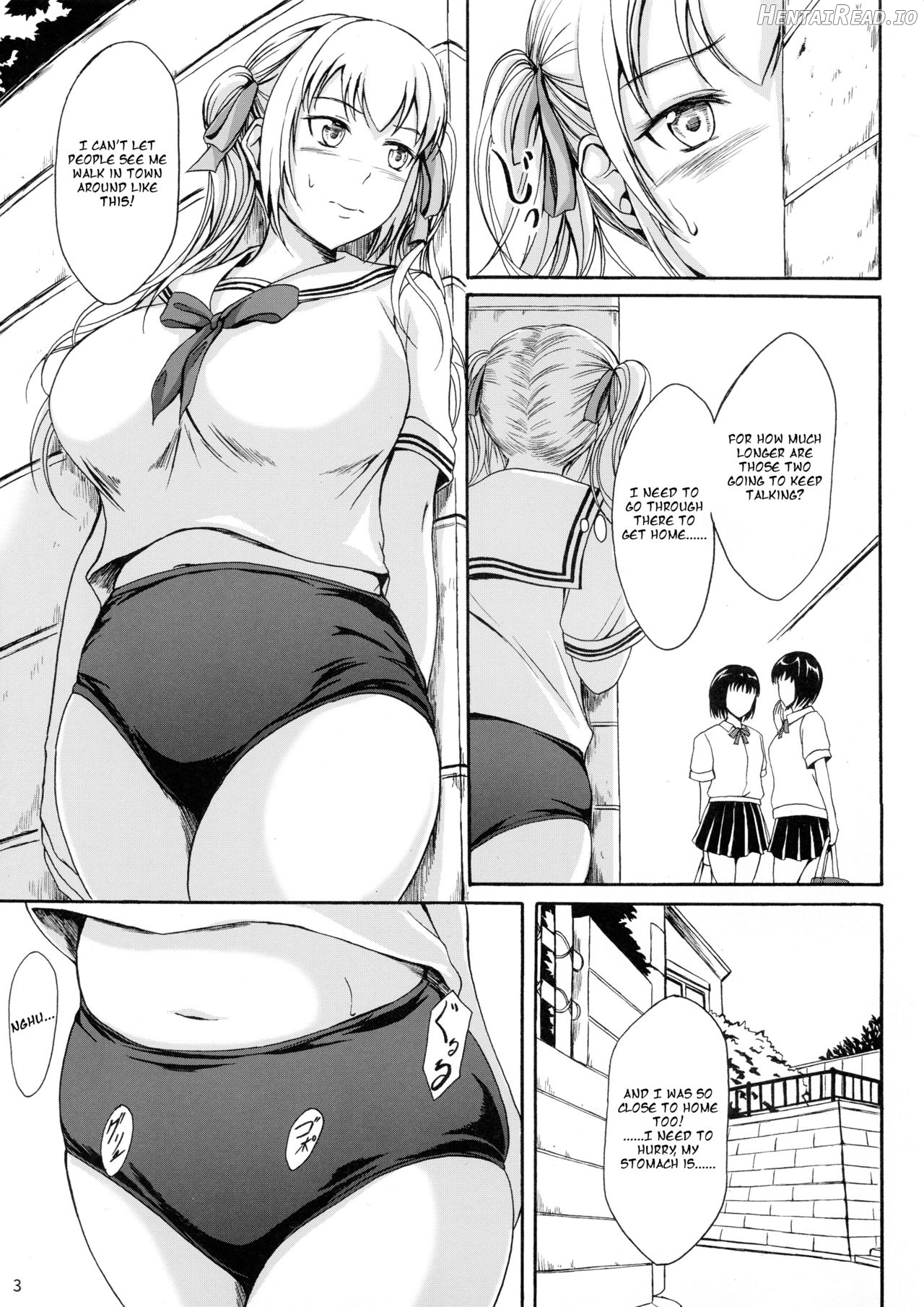 Haisetsu Shoujo 6 Hinako to Otsuuji to Otomodachi Chapter 11 - page 2