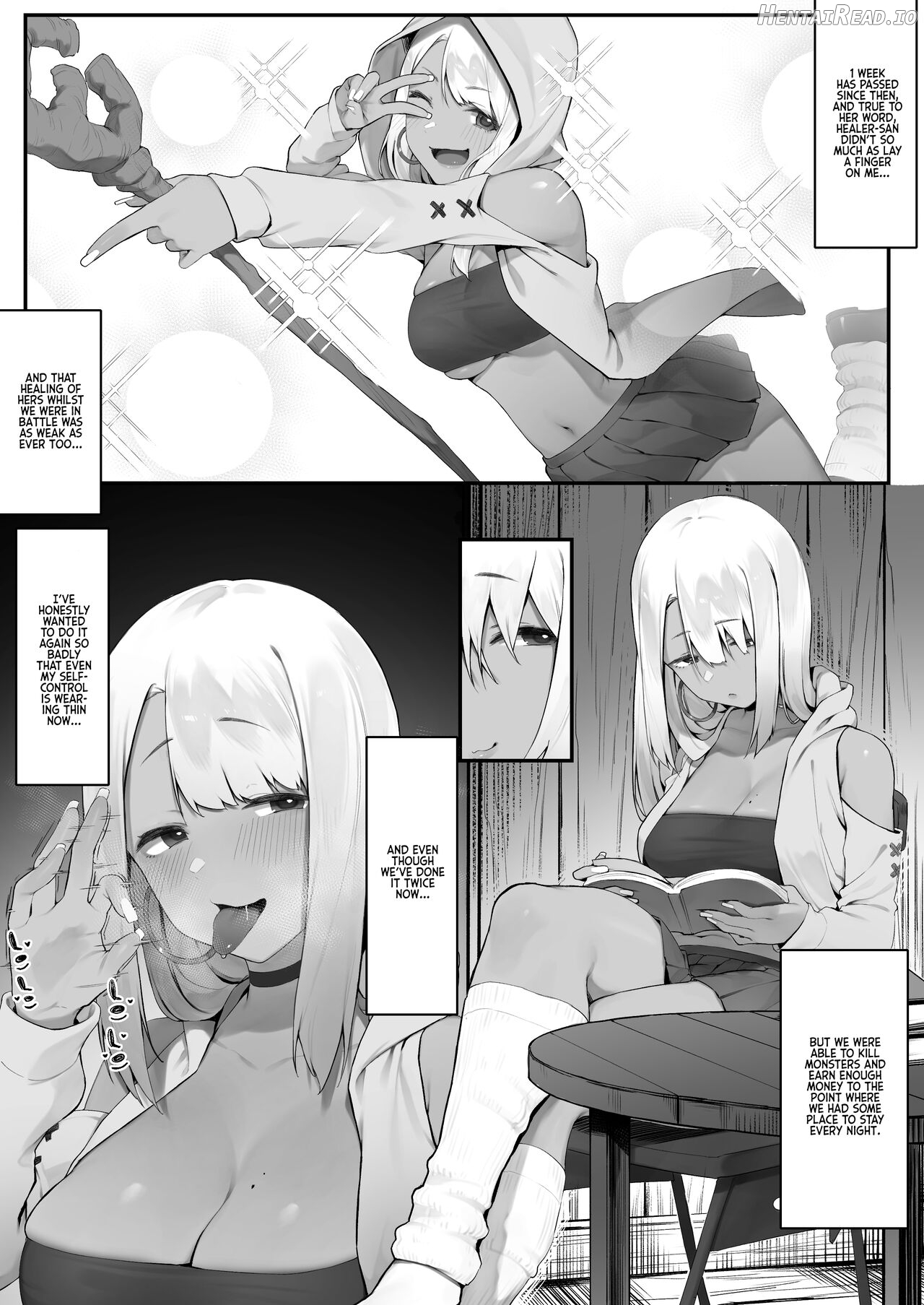 Sex Suru to SP o Kaifuku Shitekureru Kuro Gyaru Healer [Zenpen] Chapter 4 - page 3