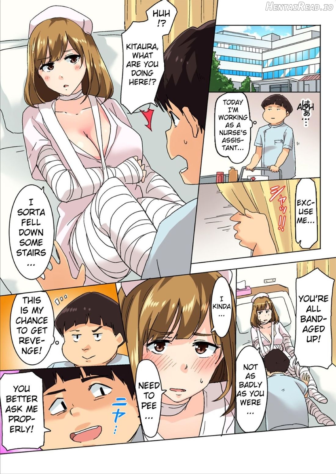 Sundome Nurse no Monzetsu Chiryou!? Kore wa Sex de wa Naku, Ochuusha desu Chapter 1 - page 37