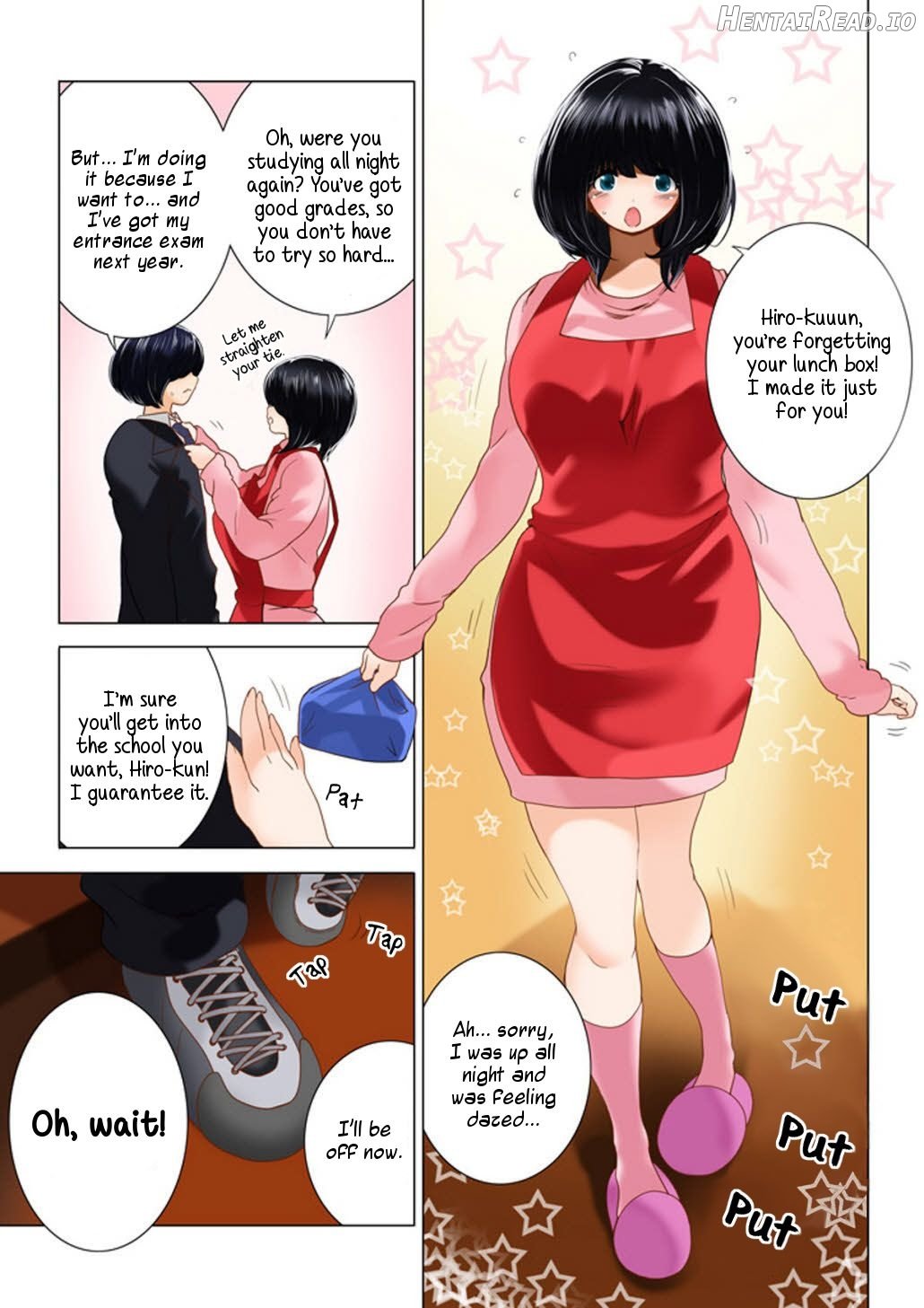 Omamagoto Hasegawa-san chi no Oyakokankei Ichiwame "Haha to Oppai" Chapter 1 - page 8