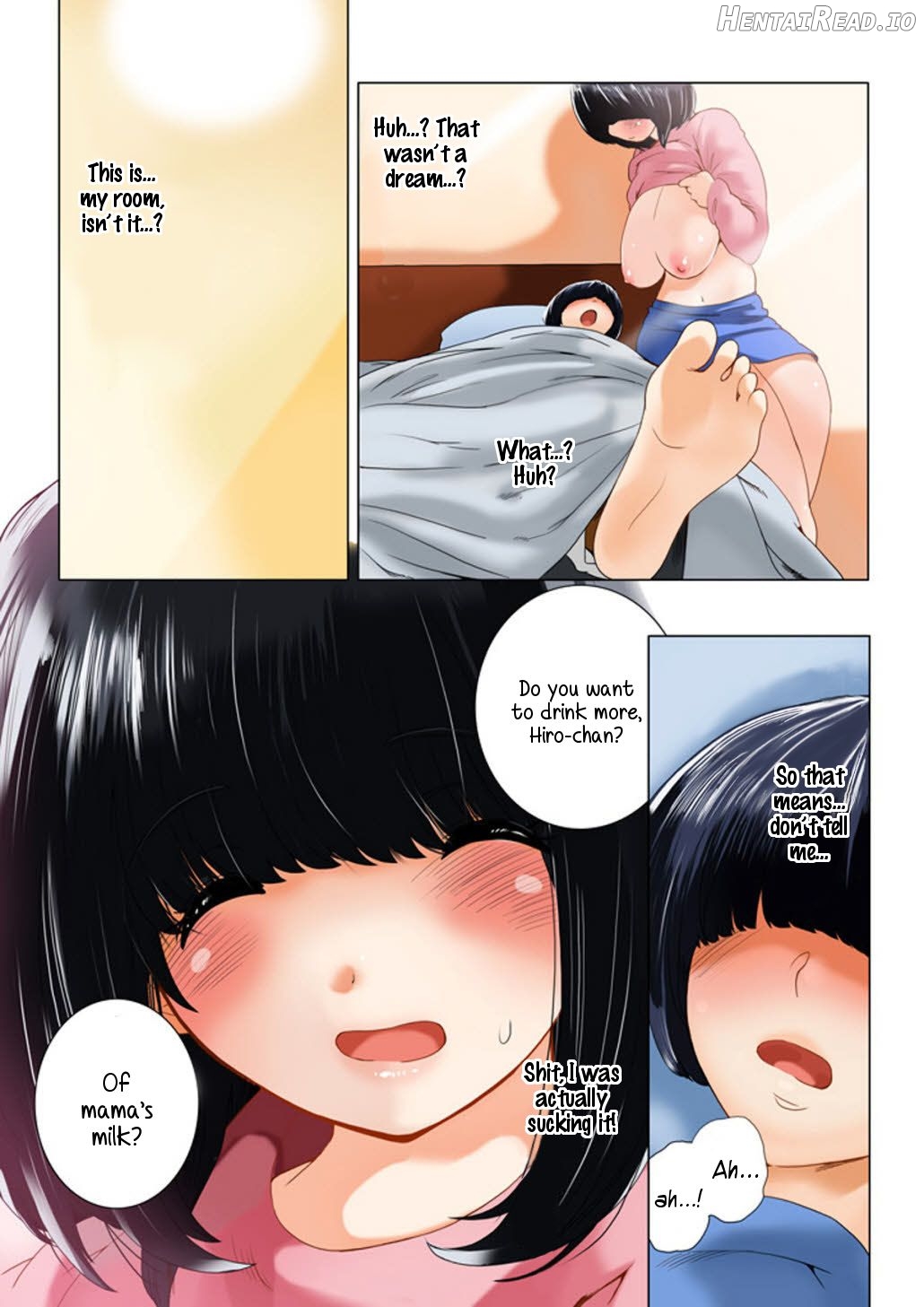 Omamagoto Hasegawa-san chi no Oyakokankei Ichiwame "Haha to Oppai" Chapter 1 - page 18