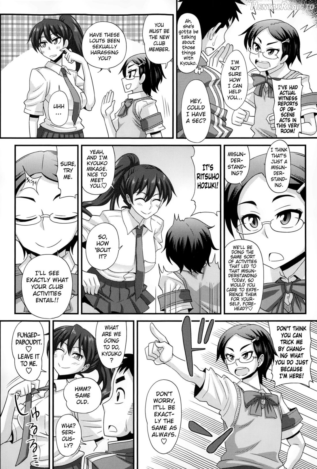 FutaKyo! ~Futanari Kyouko-chan~ #1 Chapter 3 - page 2