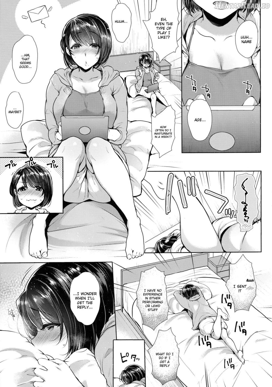 G-cup Kyokon Doutei Shojo na Seiso-kei Futanari Onee-san ga Mousou Onanie de Ikimakuri Shasei Shimakuri!! Chapter 1 - page 4