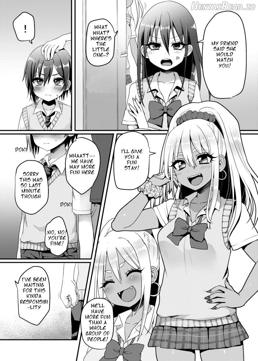 Kuro Gal-chan to Masegaki no Ecchi na Otomarikai Chapter 1 - page 3