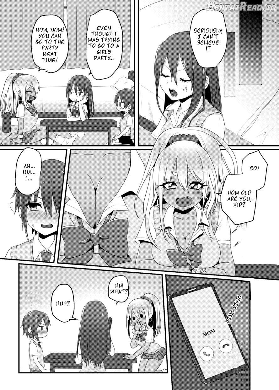 Kuro Gal-chan to Masegaki no Ecchi na Otomarikai Chapter 1 - page 4