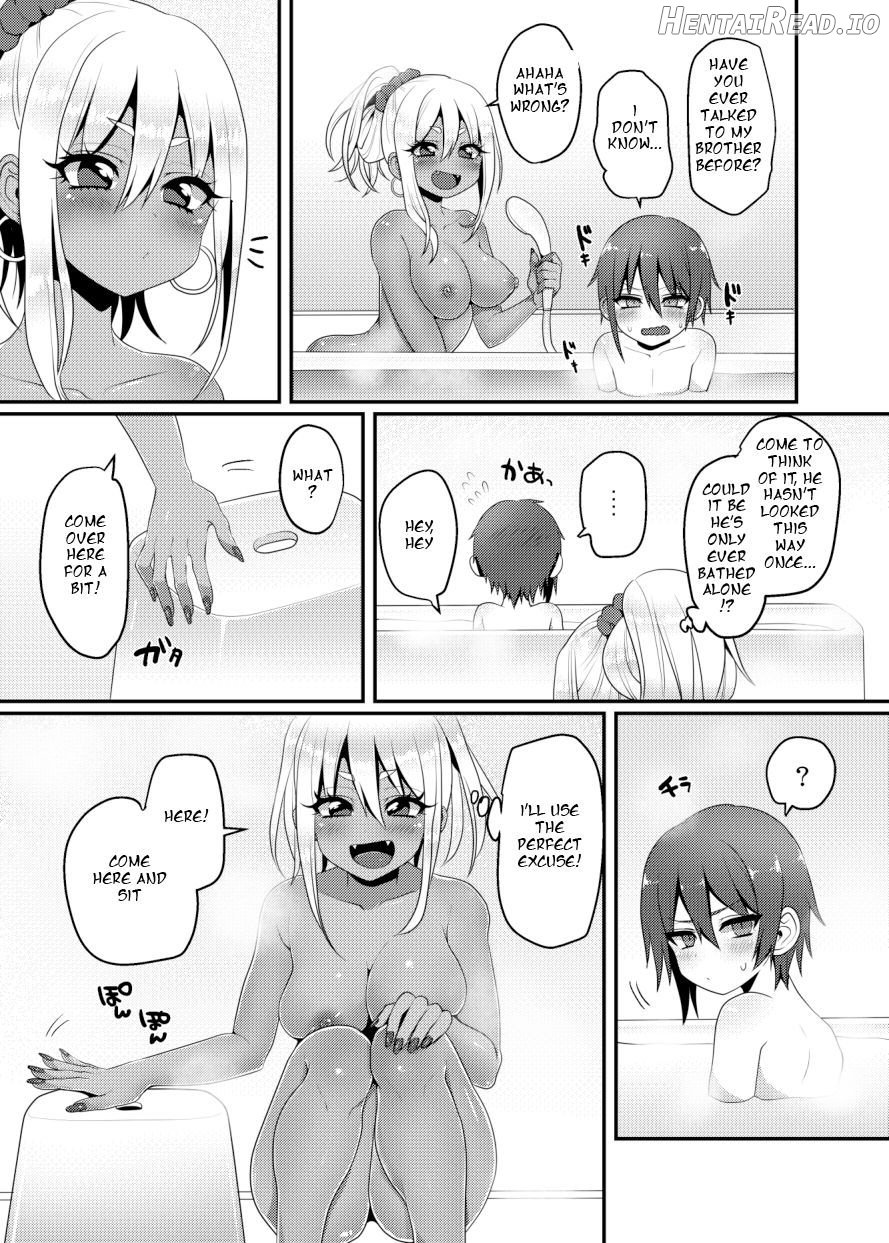 Kuro Gal-chan to Masegaki no Ecchi na Otomarikai Chapter 1 - page 8