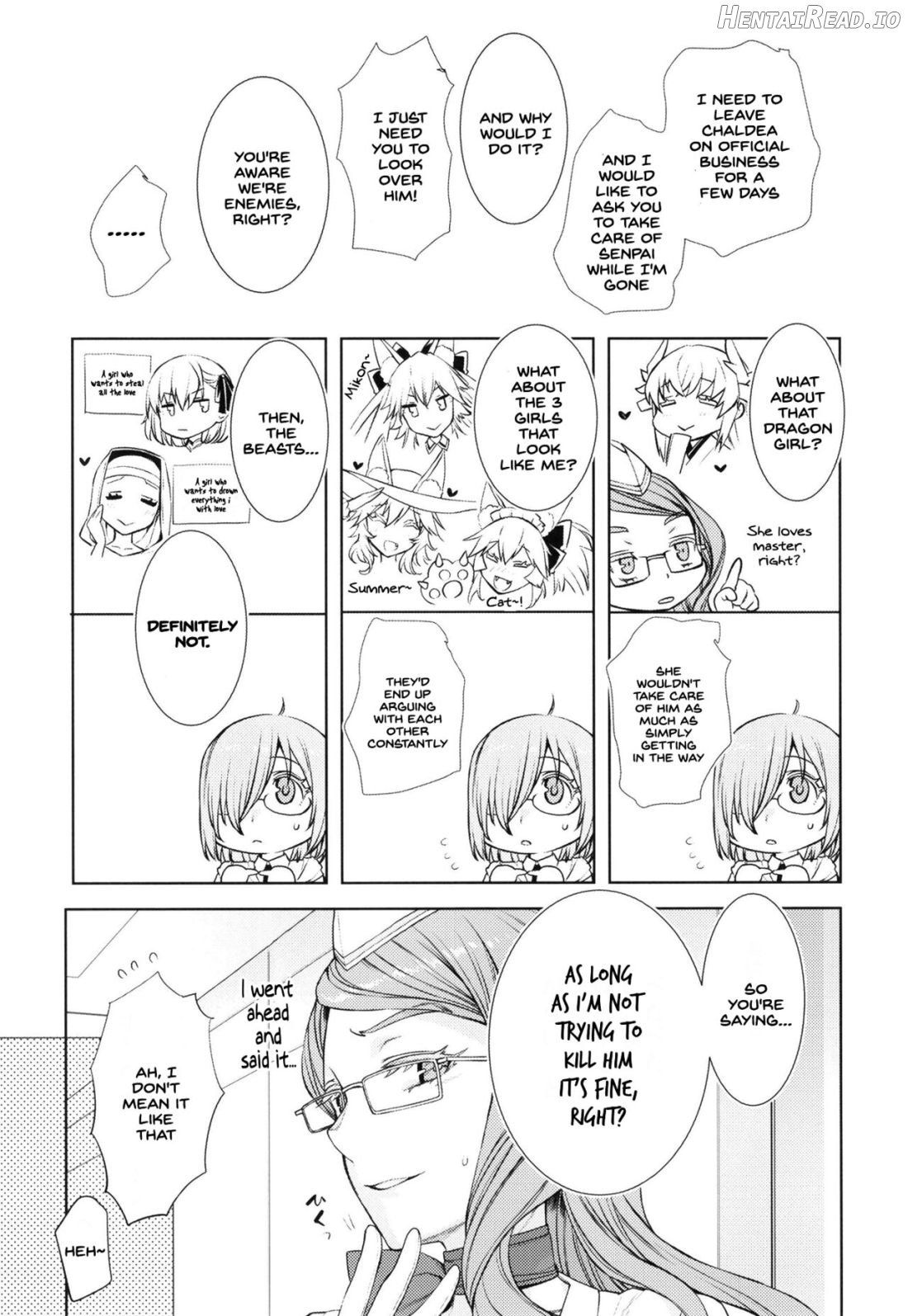 Koyanskaya Tamamo Bitch no Hon. 2 Chapter 1 - page 4