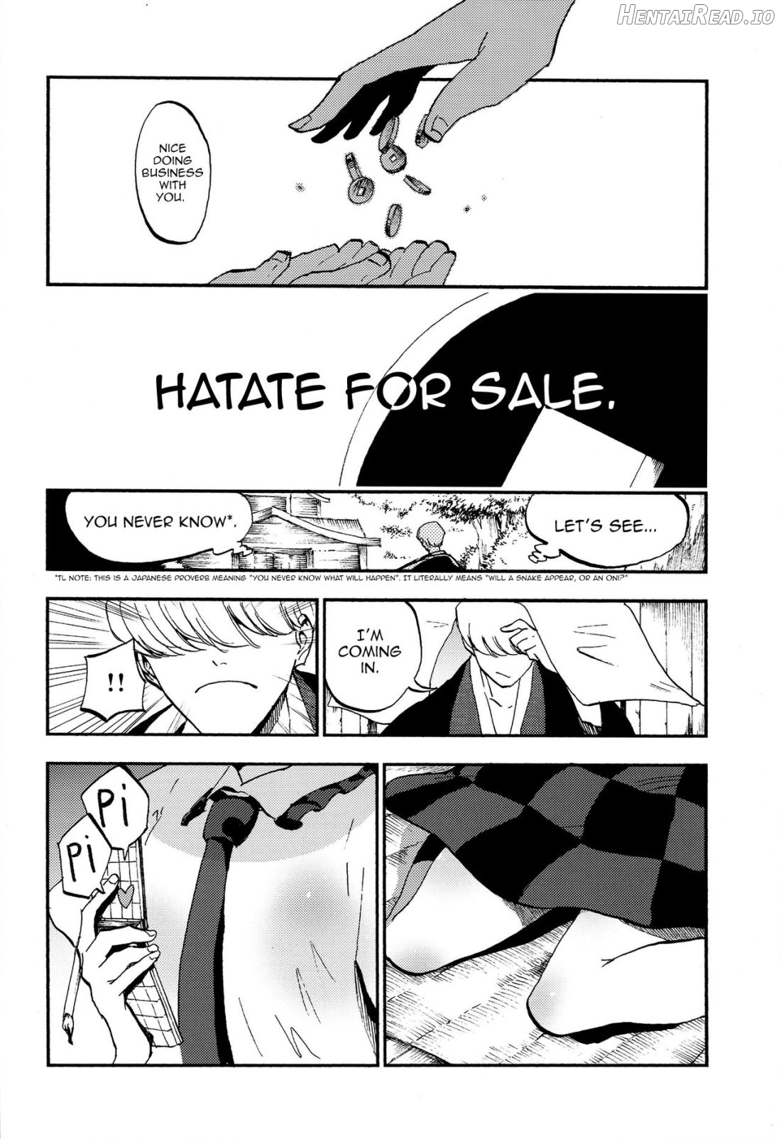 Hatate Urimasu Chapter 1 - page 3