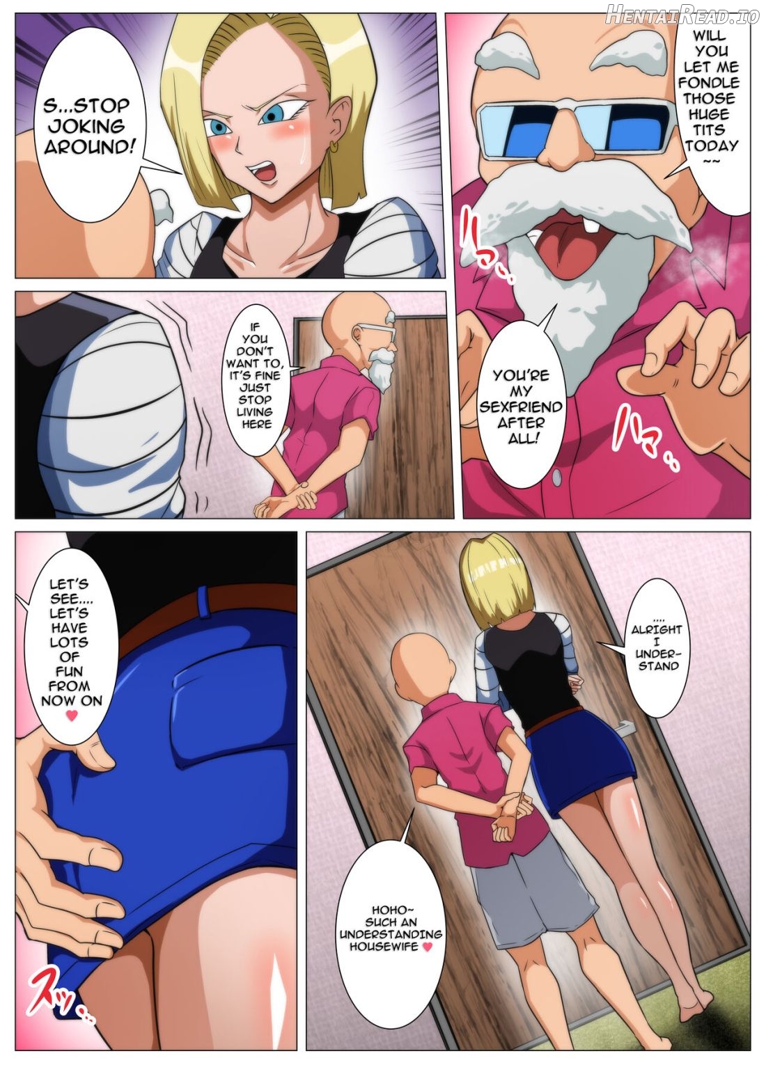 Ero Jii-san to Ecchi na Keiyaku o Shita Bakunyuu Hitozuma Chapter 1 - page 4