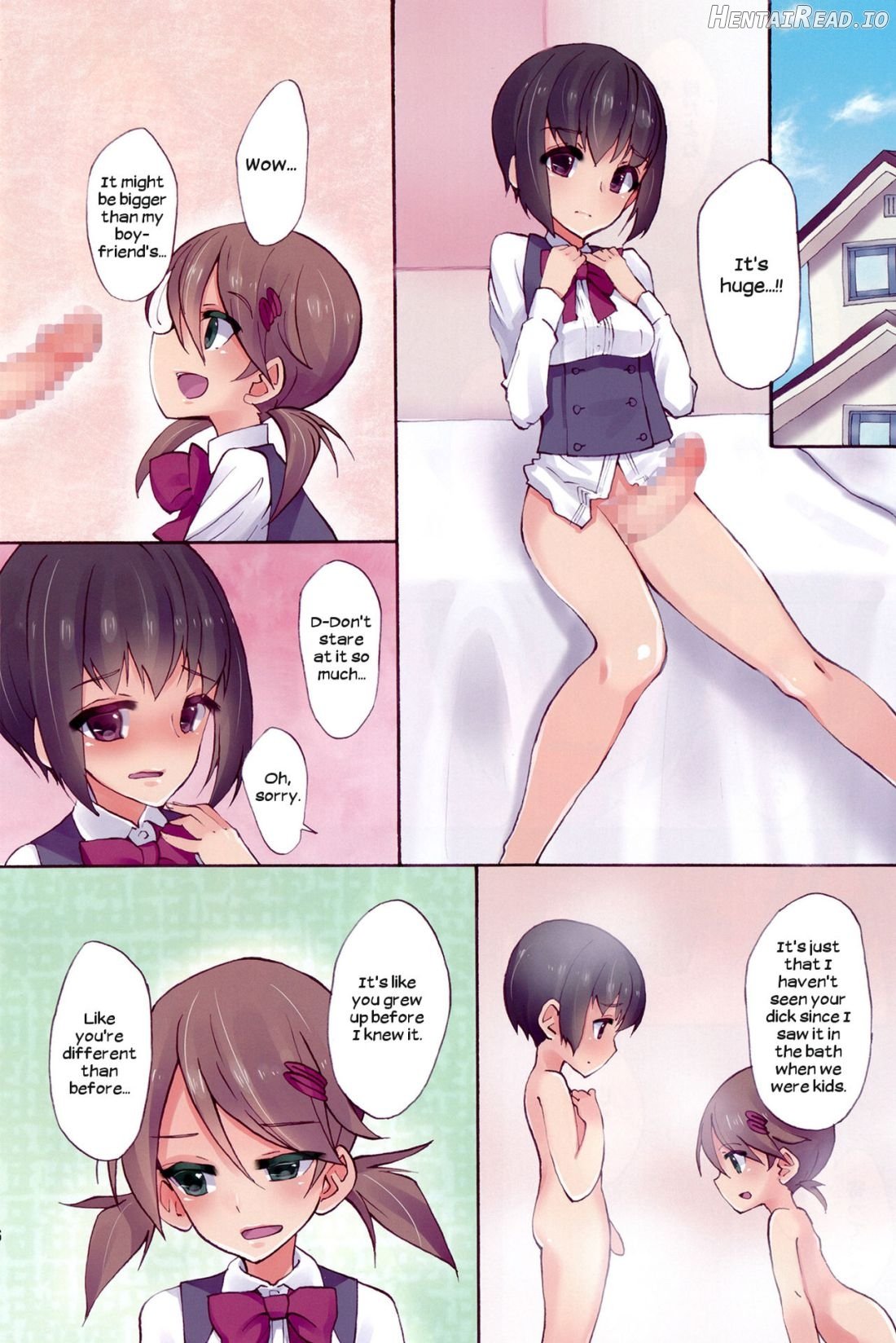 Futananajimi to Renshuu Ecchi Chapter 1 - page 5