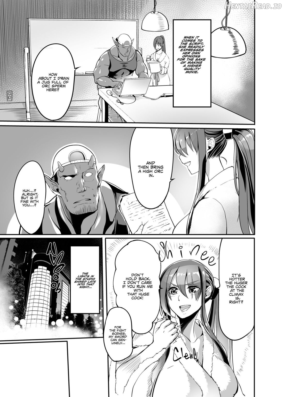 AV Joyuu Akiyama Rinko Shigoto no Ryuugi Chapter 1 - page 14