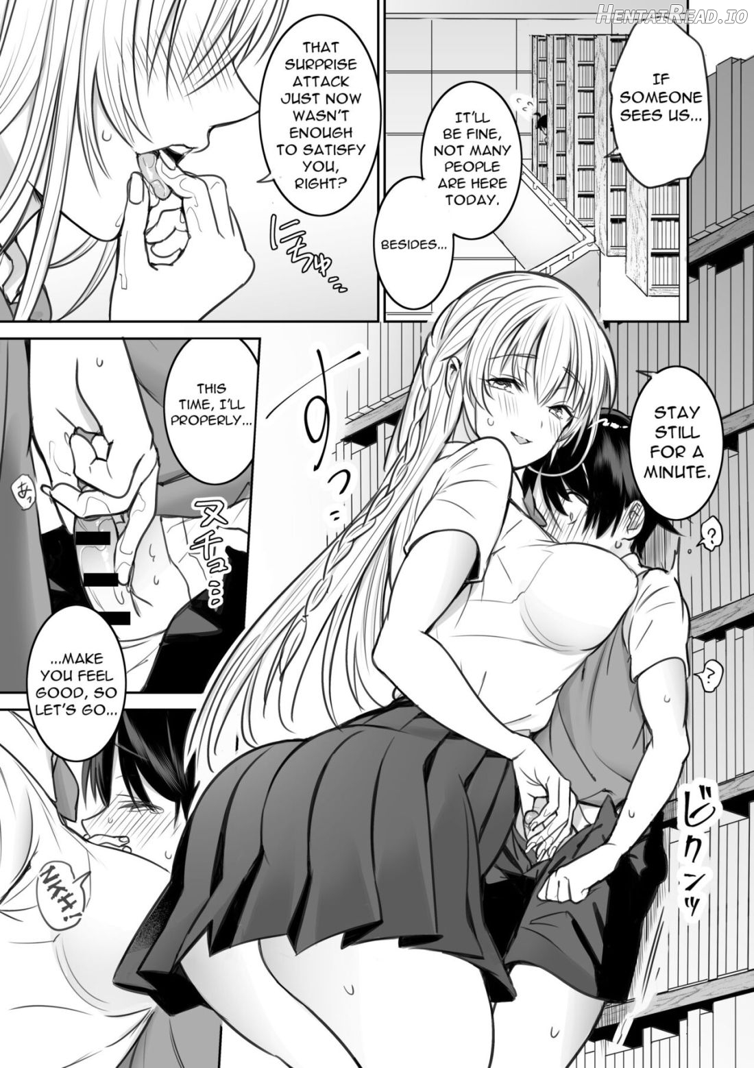 Toshokan de Shiriatta Onee-san ni Ecchina Koto o Sarechau Hanashi Chapter 1 - page 6