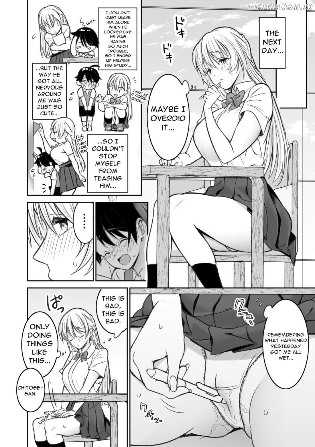 Toshokan de Shiriatta Onee-san ni Ecchina Koto o Sarechau Hanashi Chapter 1 - page 9