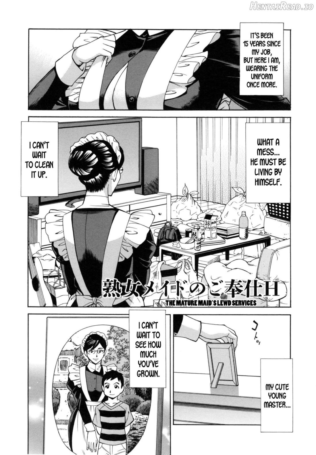 Jukujo Maid-san no Gohoushi H Chapter 1 - page 1