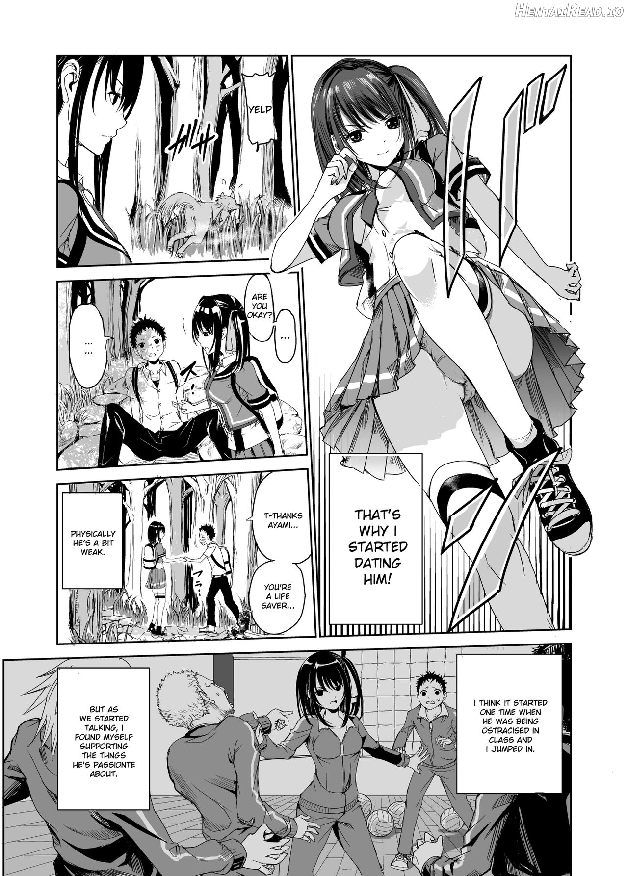 Tsuyagari Mura 2 ~Kareshi o Mamoru Tame Hikyou no Mura de Kyousei Gohoushi & NTR Sex~ Chapter 1 - page 6