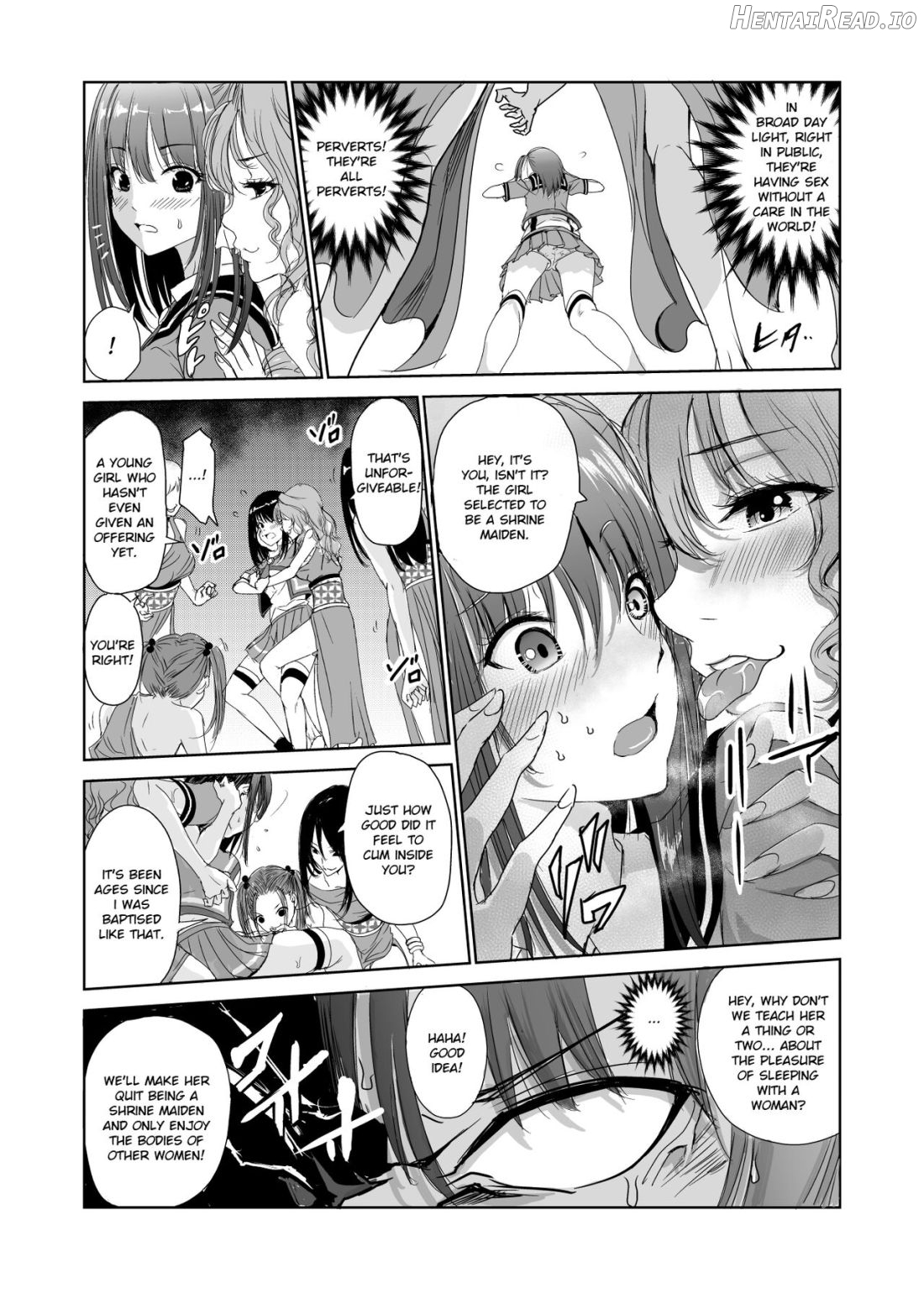 Tsuyagari Mura 2 ~Kareshi o Mamoru Tame Hikyou no Mura de Kyousei Gohoushi & NTR Sex~ Chapter 2 - page 8