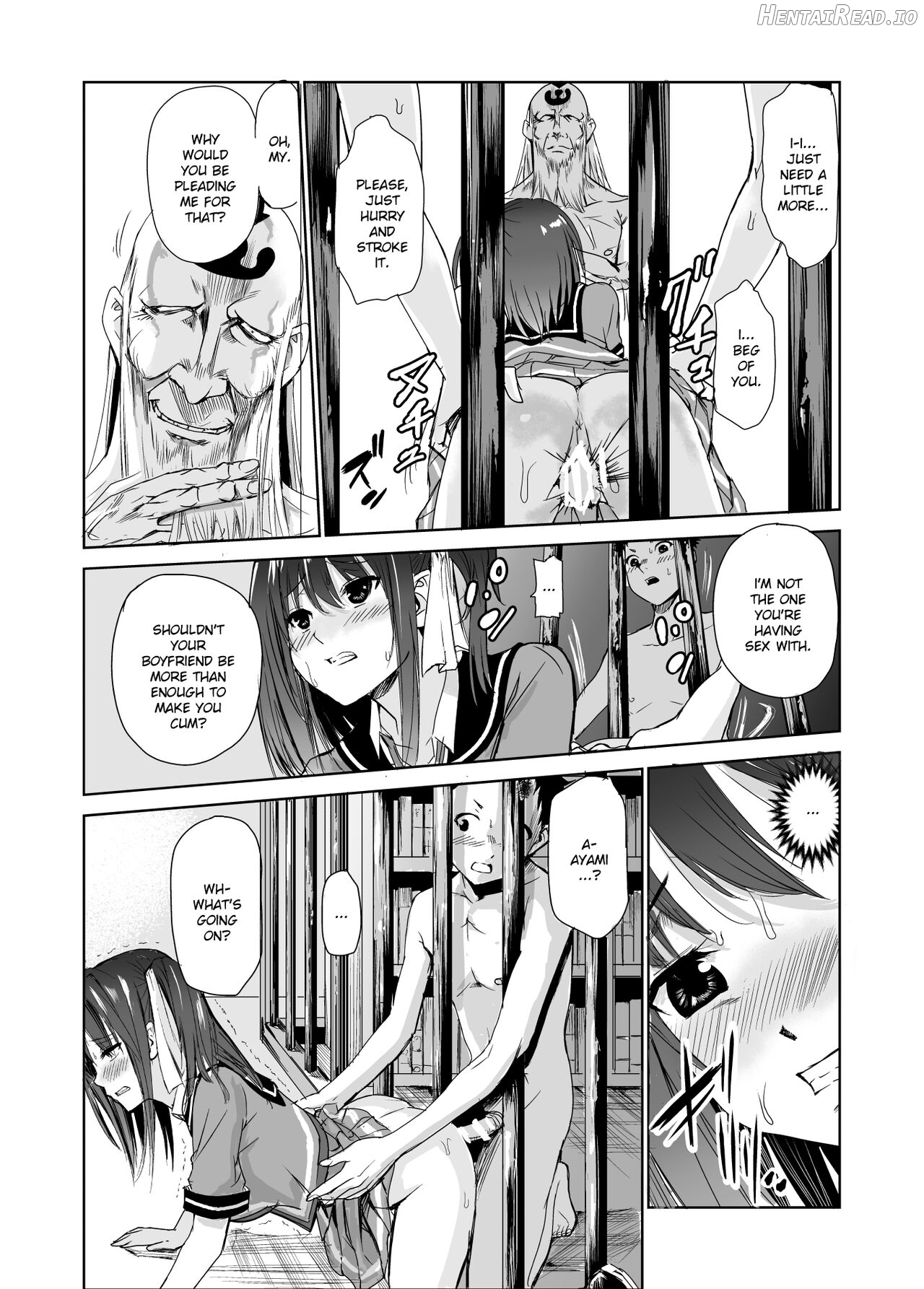 Tsuyagari Mura 2 ~Kareshi o Mamoru Tame Hikyou no Mura de Kyousei Gohoushi & NTR Sex~ Chapter 3 - page 24