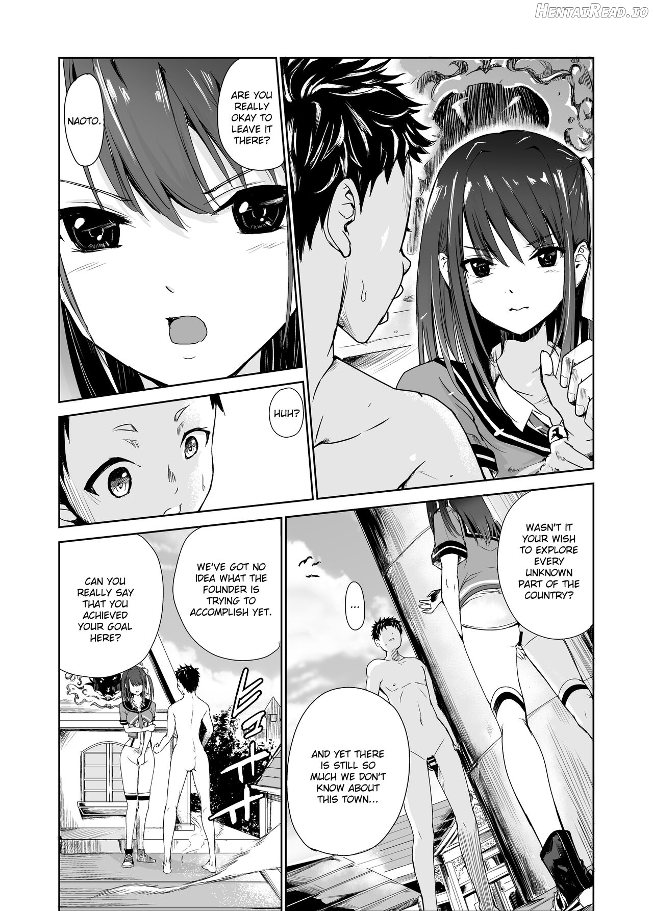 Tsuyagari Mura 2 ~Kareshi o Mamoru Tame Hikyou no Mura de Kyousei Gohoushi & NTR Sex~ Chapter 4 - page 9