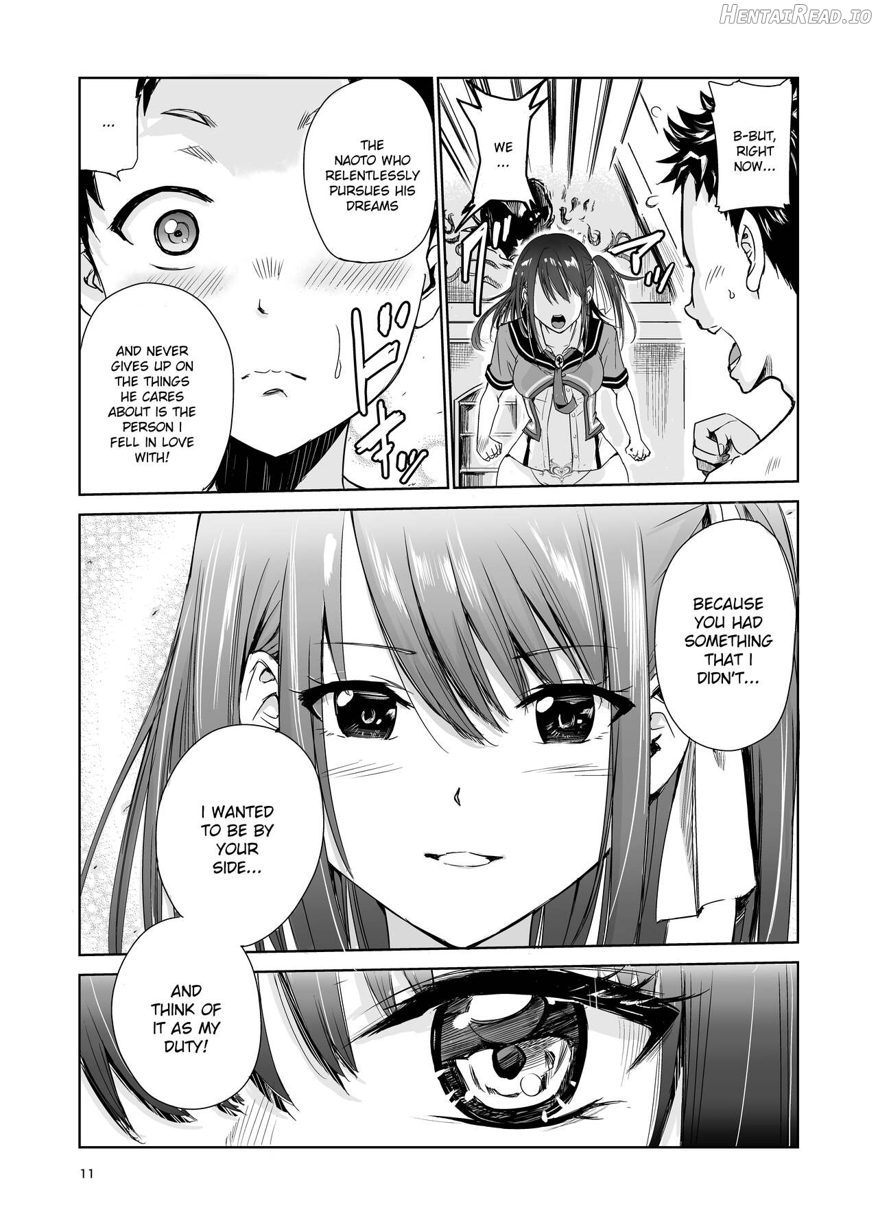 Tsuyagari Mura 2 ~Kareshi o Mamoru Tame Hikyou no Mura de Kyousei Gohoushi & NTR Sex~ Chapter 4 - page 10