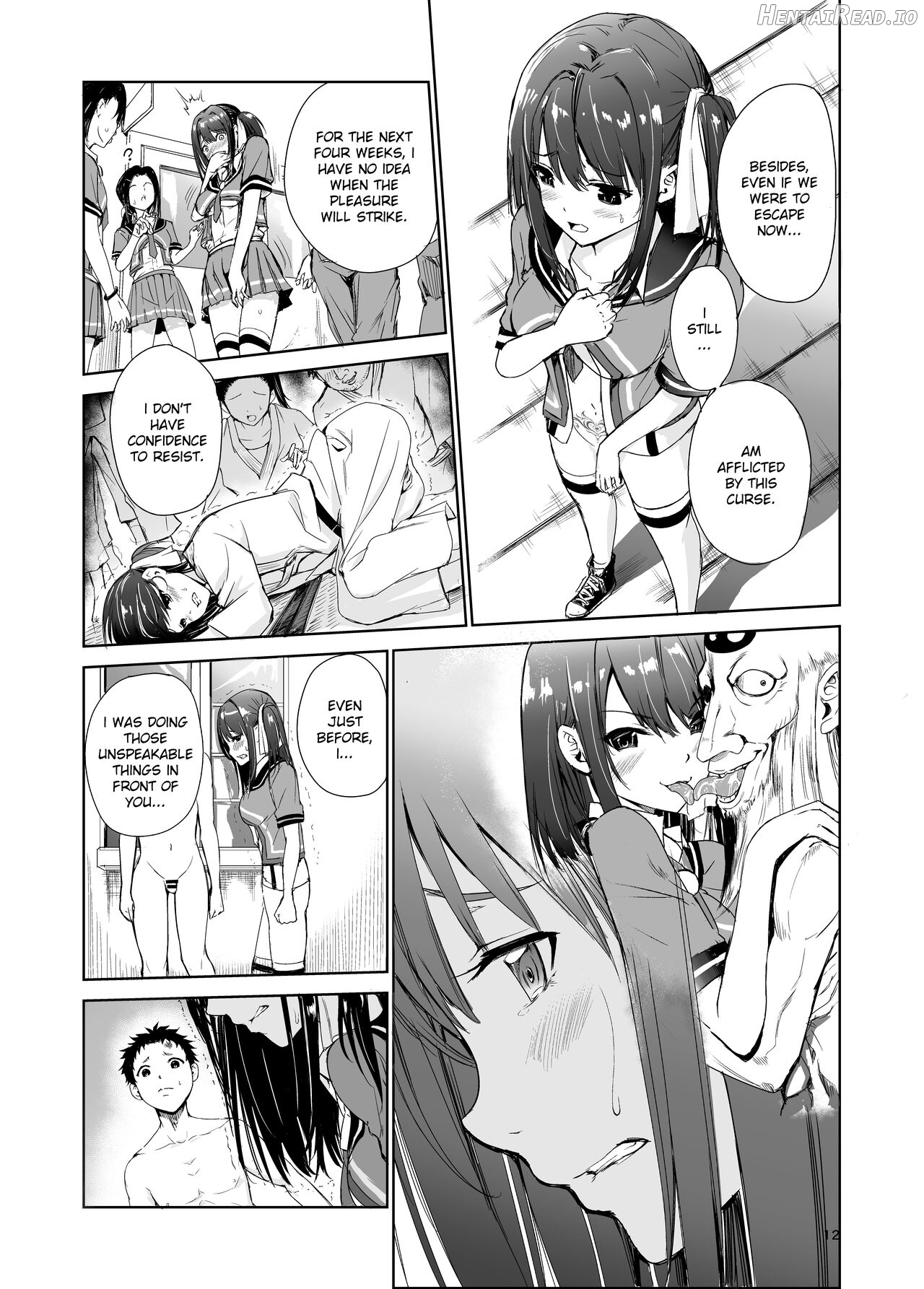 Tsuyagari Mura 2 ~Kareshi o Mamoru Tame Hikyou no Mura de Kyousei Gohoushi & NTR Sex~ Chapter 4 - page 11