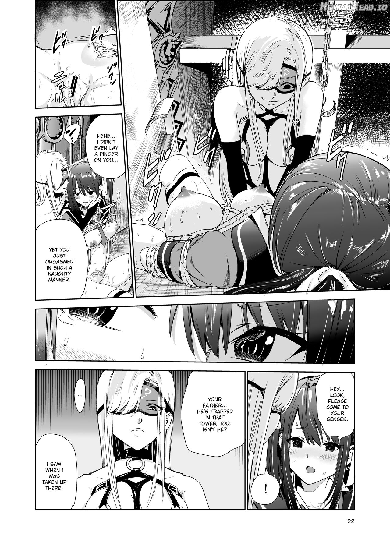 Tsuyagari Mura 2 ~Kareshi o Mamoru Tame Hikyou no Mura de Kyousei Gohoushi & NTR Sex~ Chapter 4 - page 21