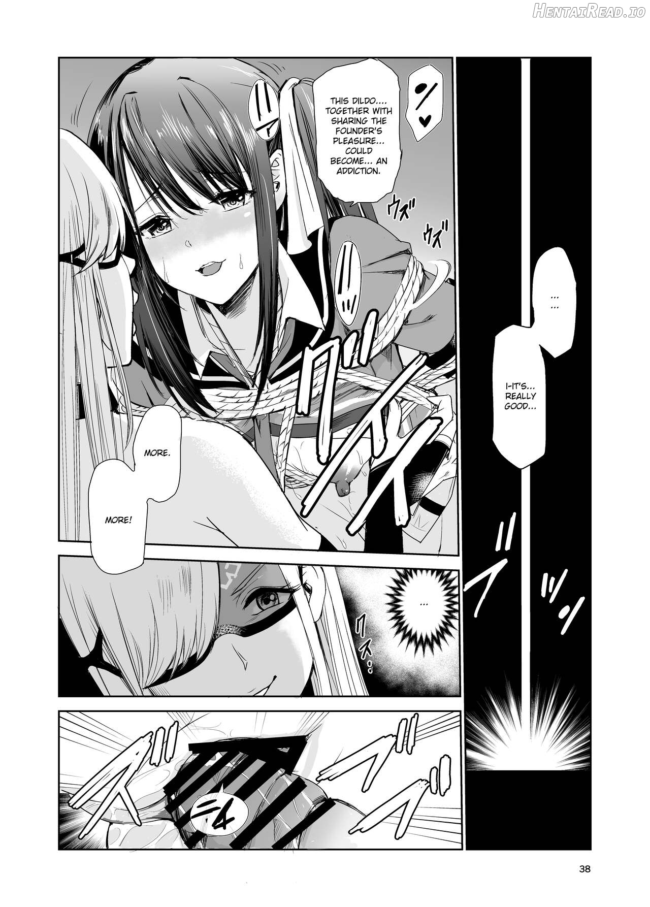 Tsuyagari Mura 2 ~Kareshi o Mamoru Tame Hikyou no Mura de Kyousei Gohoushi & NTR Sex~ Chapter 4 - page 37