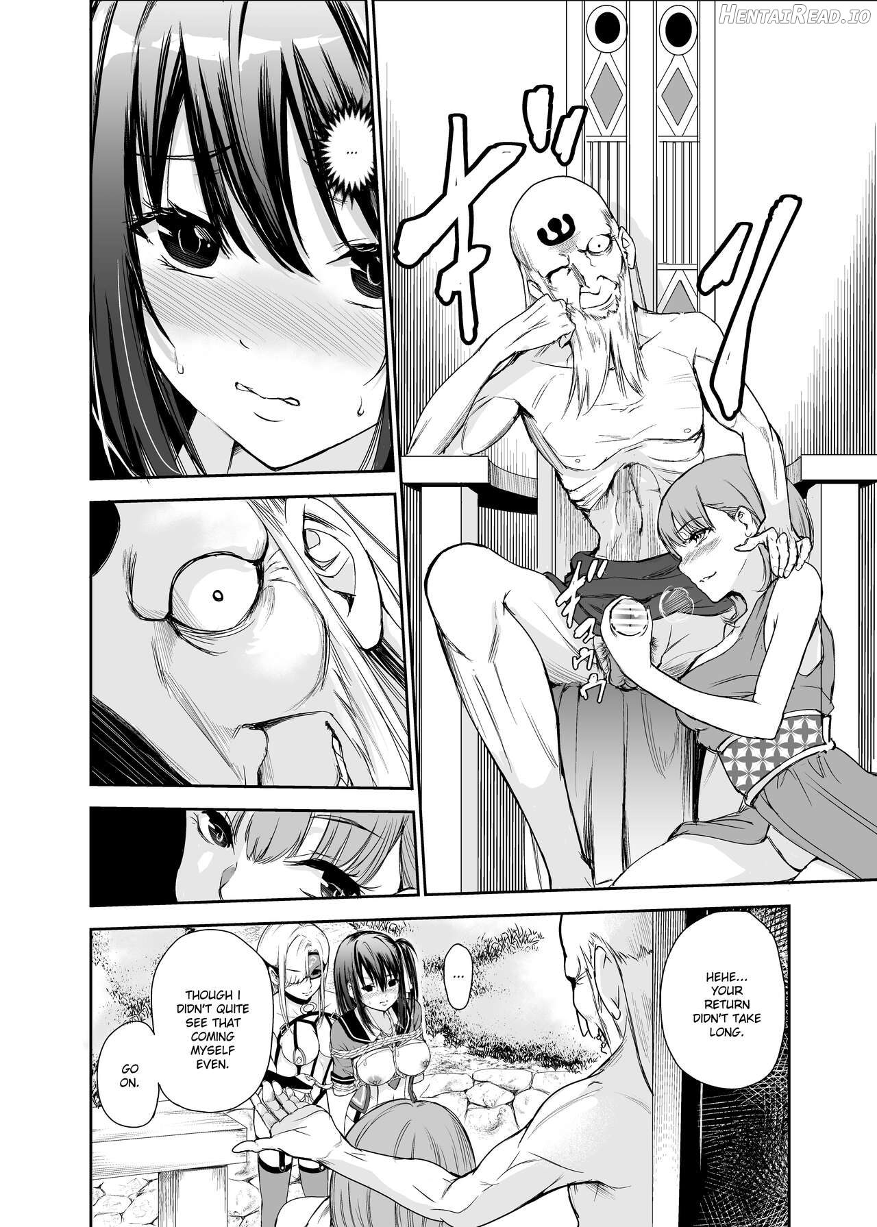 Tsuyagari Mura 2 ~Kareshi o Mamoru Tame Hikyou no Mura de Kyousei Gohoushi & NTR Sex~ Chapter 5 - page 7