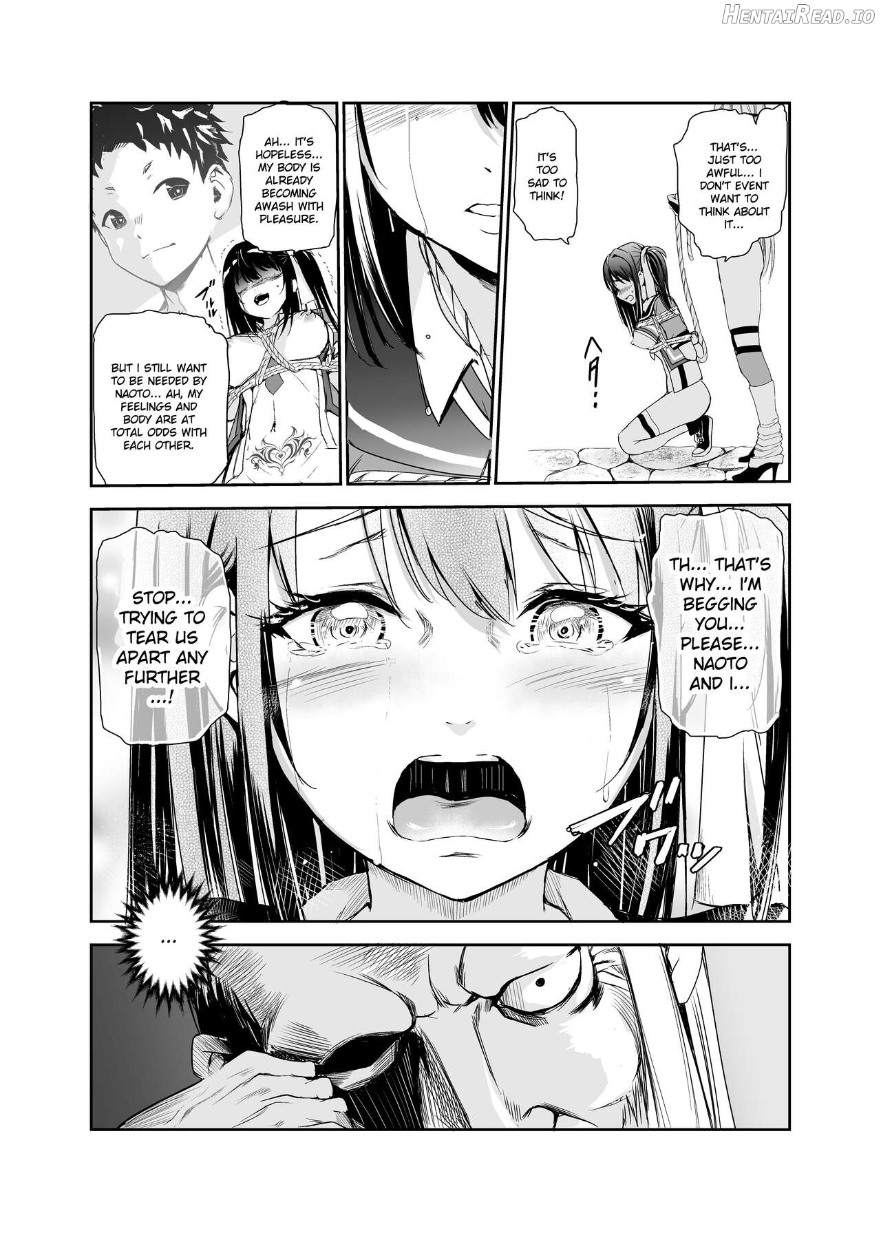 Tsuyagari Mura 2 ~Kareshi o Mamoru Tame Hikyou no Mura de Kyousei Gohoushi & NTR Sex~ Chapter 5 - page 10