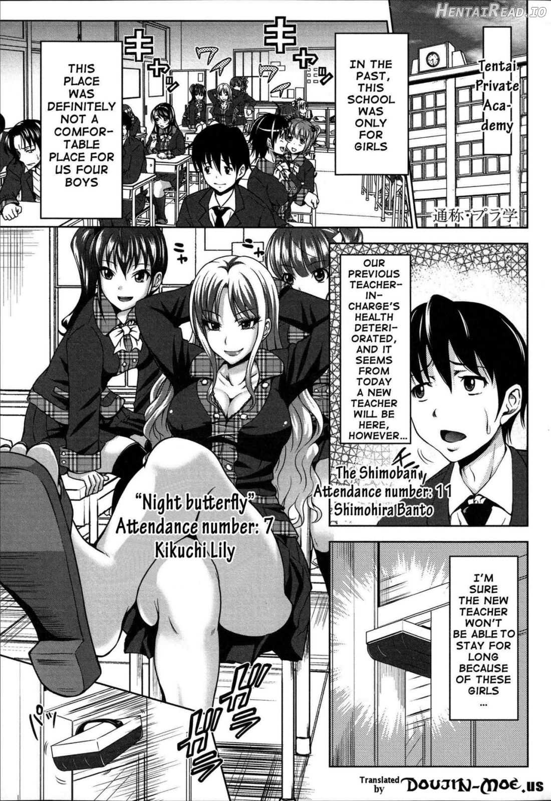 H-ERO -Sei no Kyoushitsu Chapter 1 - page 9