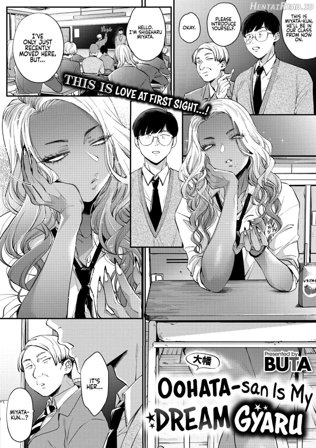 Oohata-san wa Risou no Gyaru Chapter 3 - page 1