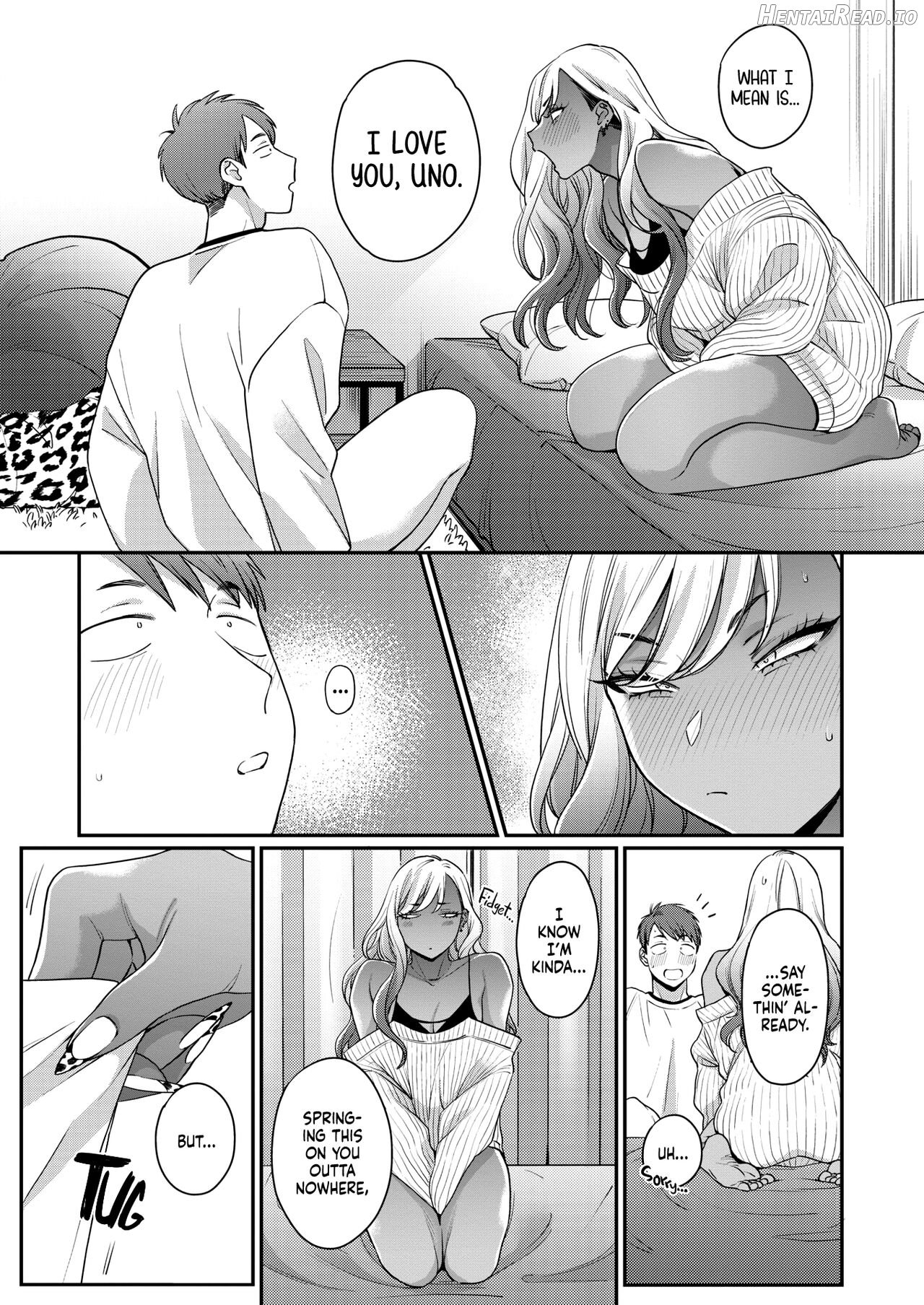 Oohata-san wa Risou no Gyaru Chapter 4 - page 9