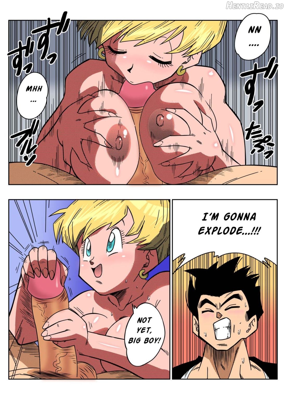 LOVE TRIANGLE Z - GOHAN MEETS ERASA Chapter 1 - page 13