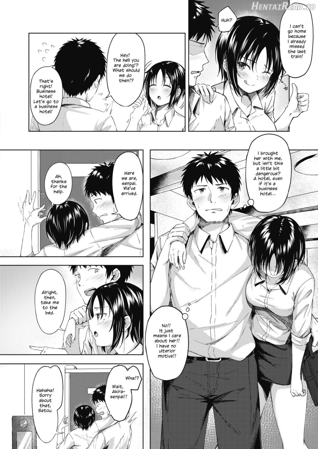 Akogare no Senpai Chapter 1 - page 4