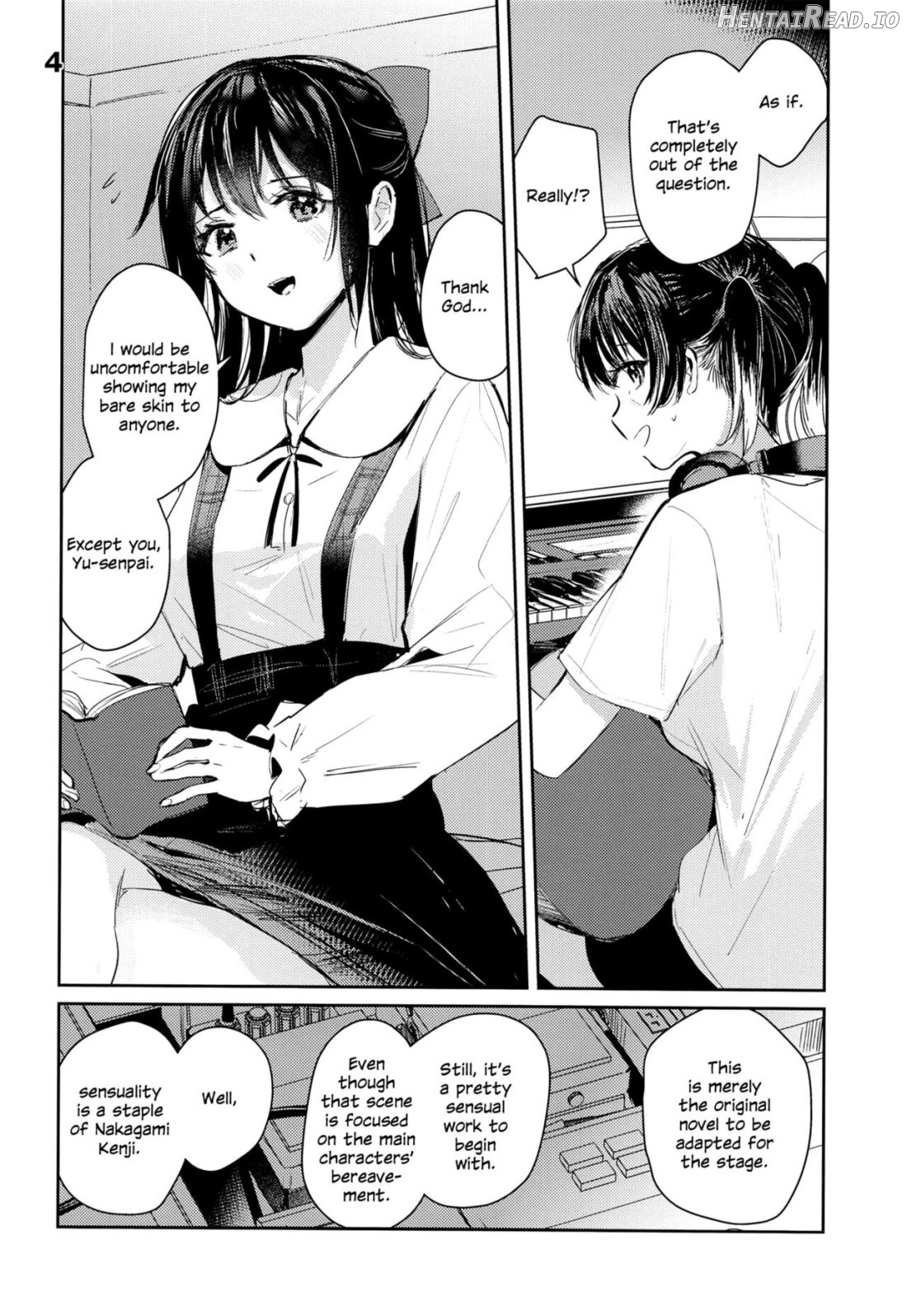 Curtain Call to Yobu ni wa Kanbi Sugita Chapter 1 - page 4