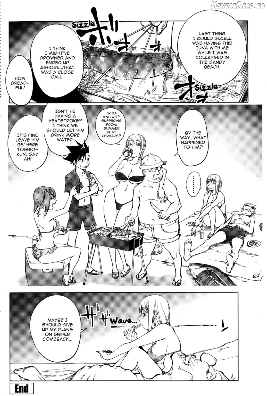 Jisatsu Otoko no Beach Chapter 7 - page 20