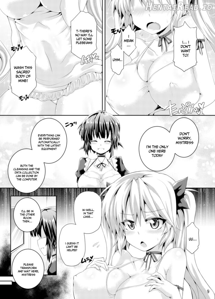 Zetsurin Hishou Spermax ~Futanari wo jou-sama no haiboku mousou Ona nikki~ Chapter 2 - page 8