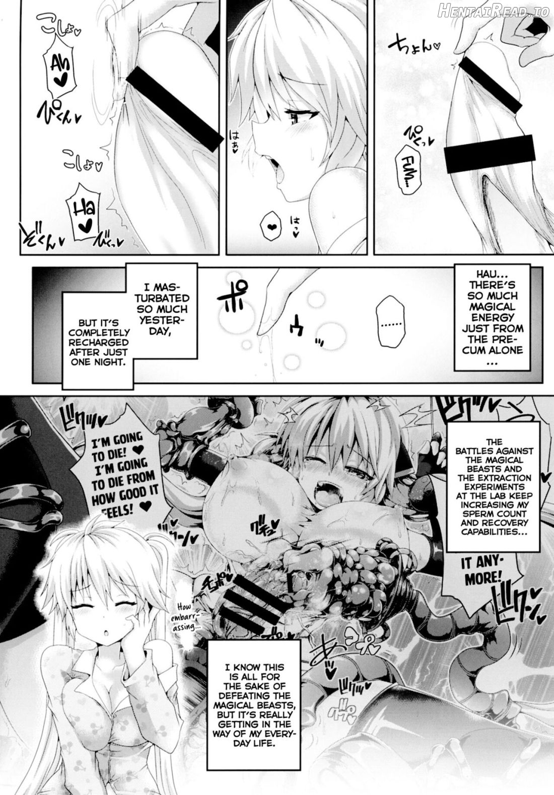 Zetsurin Hishou Spermax ~Futanari wo jou-sama no haiboku mousou Ona nikki~ Chapter 5 - page 4