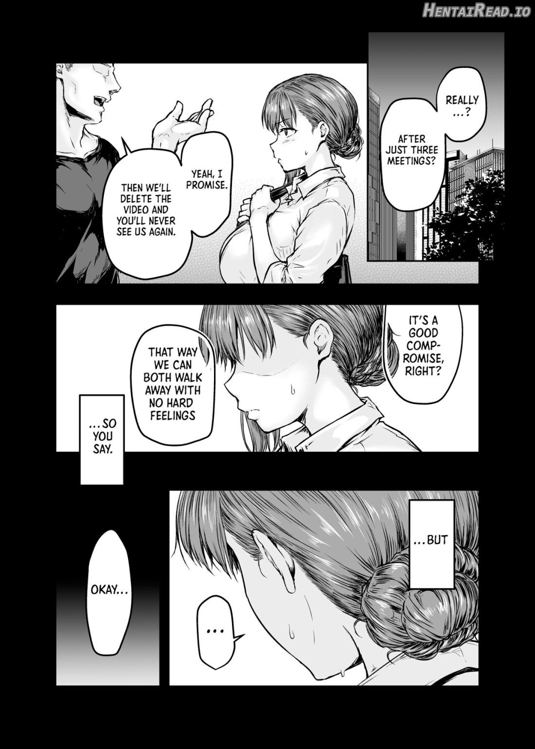 Watashi... Kaerare Chaimashita. -AroThir OL ga Yarichin Daigakusei-tachi no Chinpo ni Dohamari suru made- Chapter 1 - page 35