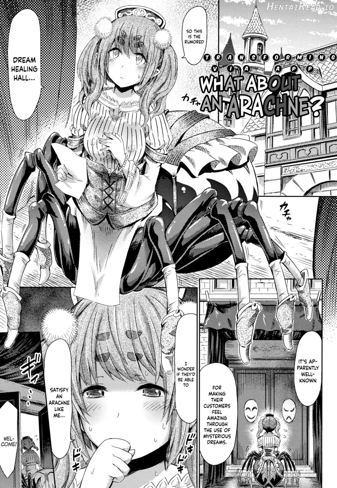 Appli de Hentai - Arachne demo Iin desu ka? Chapter 5 - page 1