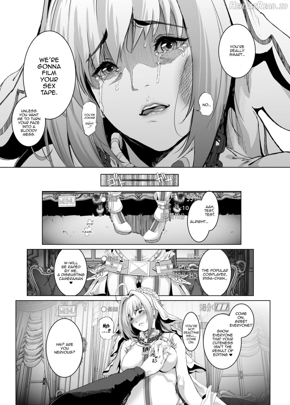 Cos wa Midara na Kamen ~Kuso Namaiki Geneki JK Layer FGO Cos de Kosatsu Studio Kyouiku Rape Hen~ Chapter 1 - page 12