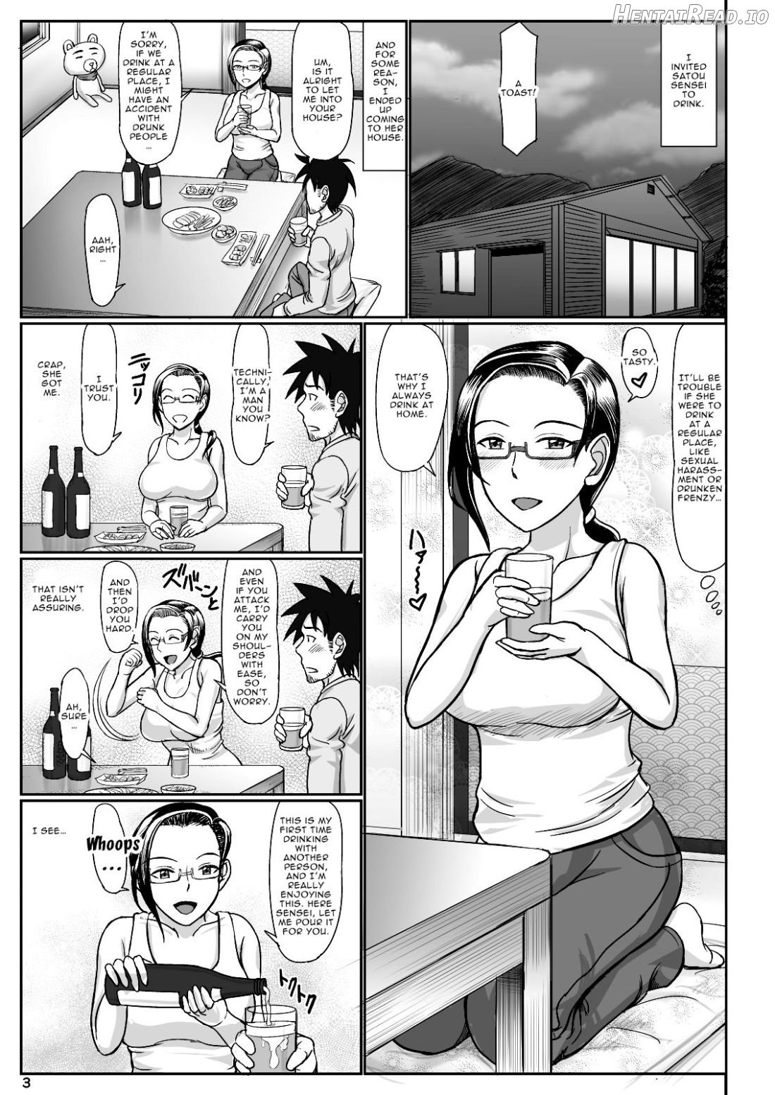 Succubus Sensei to Hitasura Icha Love H Suru Hon Chapter 1 - page 3