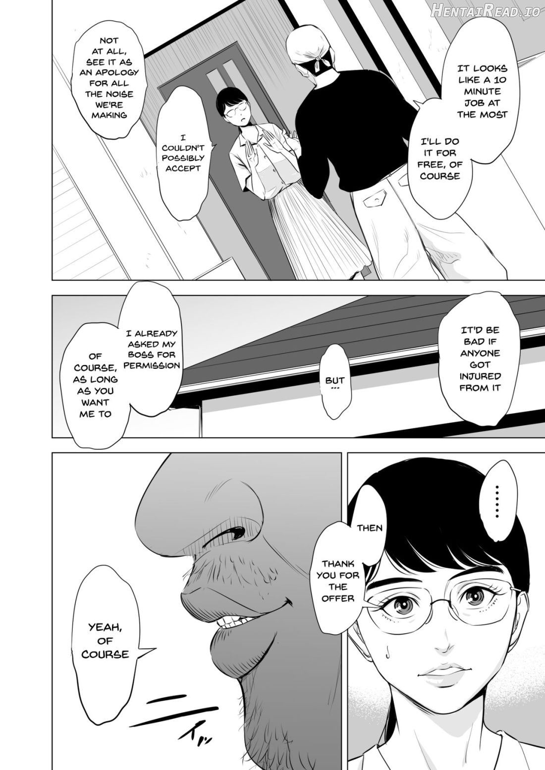 Michitarita Seikatsu ~Nerawareta Megane Jimitsuma~ Chapter 1 - page 9