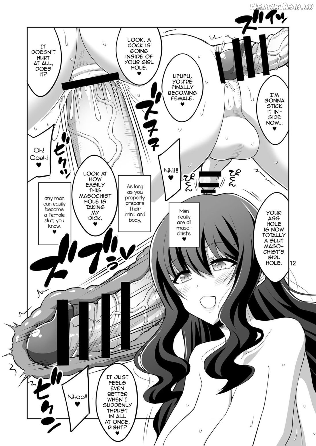 Futanari Onee-san Fuuzoku Gyaku Anal Choukyou Nikki Chapter 2 - page 9